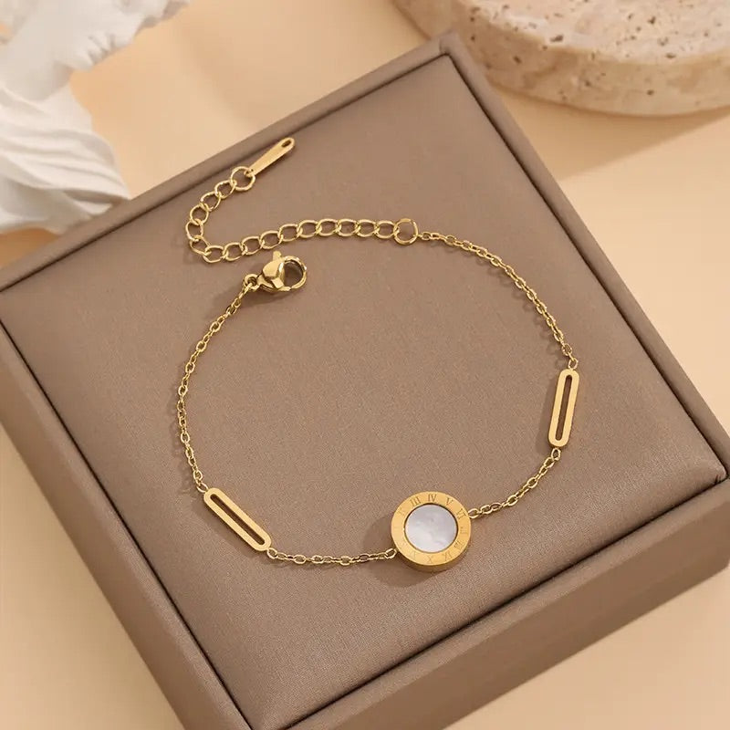 Japans-Koreaanse stijl roestvrijstalen sieradenset