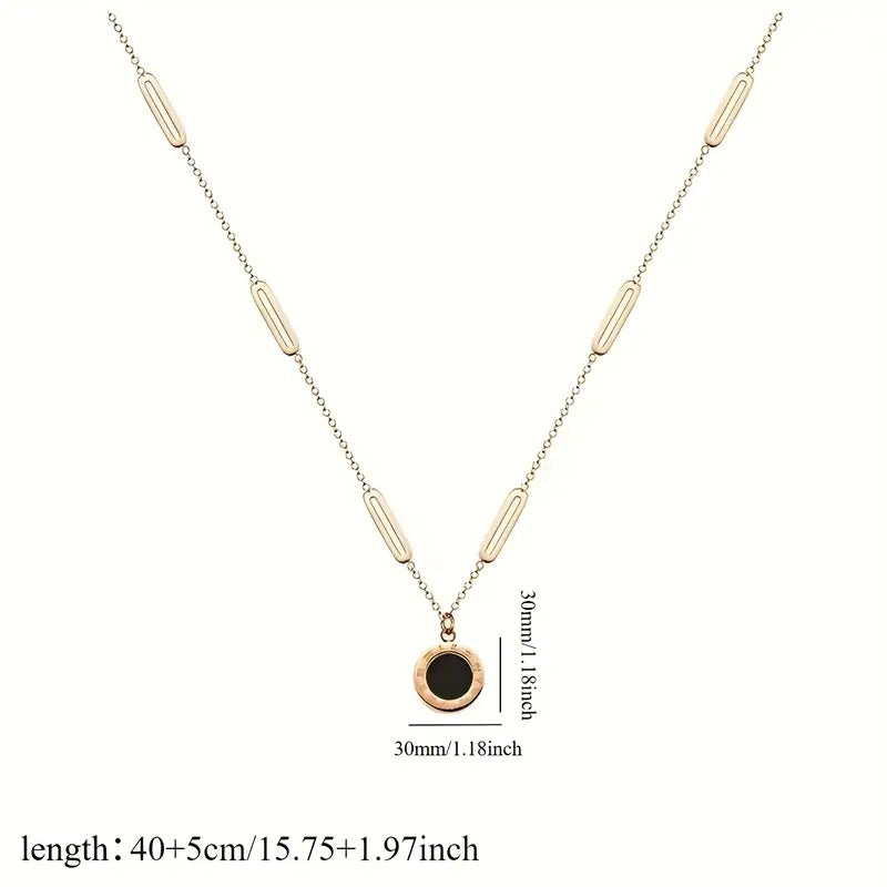 Japans-Koreaanse stijl roestvrijstalen sieradenset